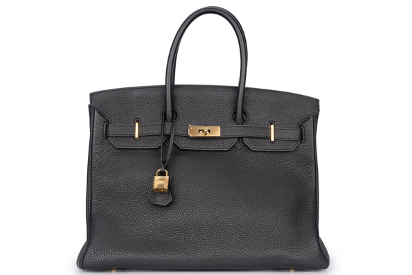 Hermès Birkin 35 Retourne Togo Black GHW