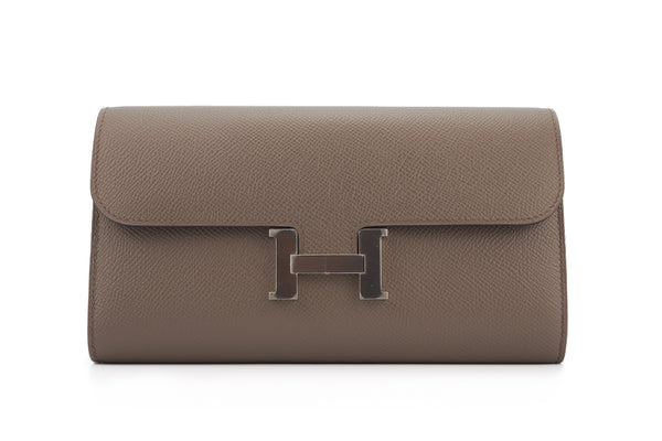 Hermès Constance To-Go Togo Gris Etain PHW