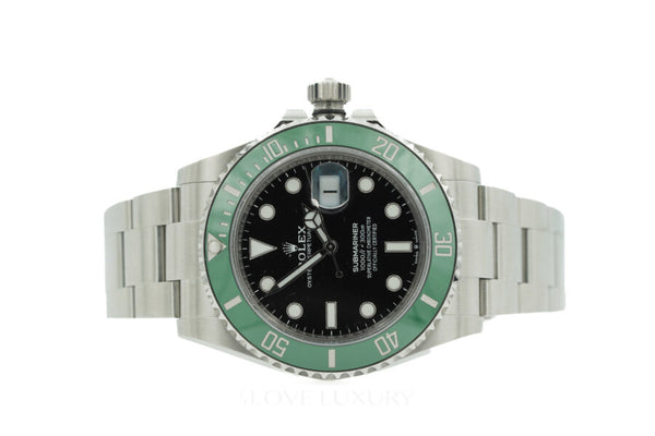 Rolex Submariner Oyster Steel Oyster Black Starbucks 2021 | 126610LV