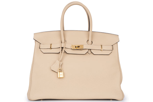 Hermès Birkin 35 Retourne Togo Trench GHW