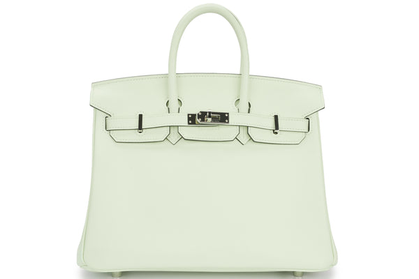 Hermès Birkin 25 Retourne Swift Vert Fizz PHW