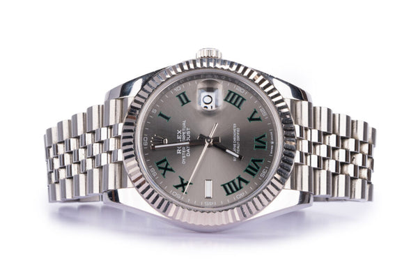 Rolex Datejust 41mm White Gold Jubilee Wimbledon 2023 Ref-126334