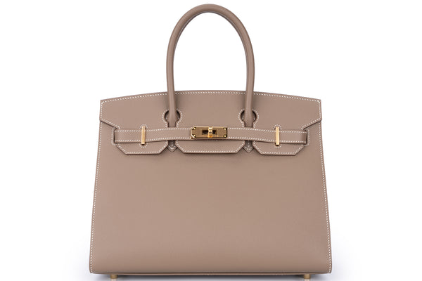 Hermès Birkin 30 Sellier Epsom Etoupe GHW