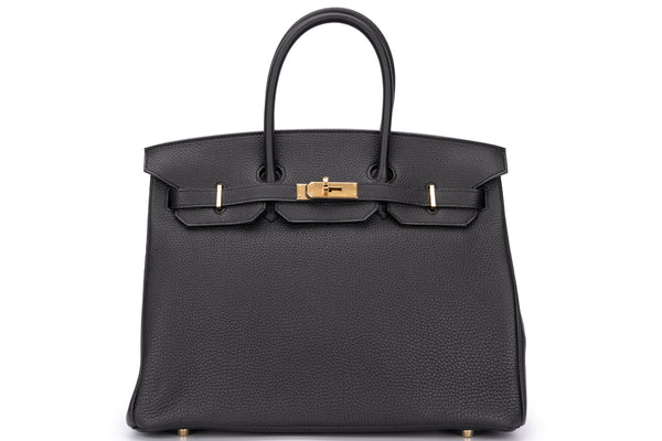 Hermès Birkin 35 Retourne Togo Black GHW