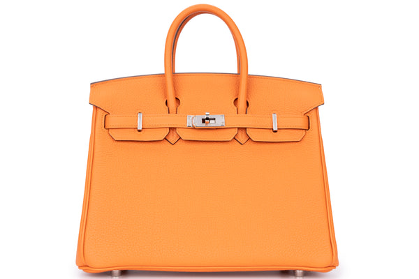 Hermès Birkin 25 Togo Orange PHW