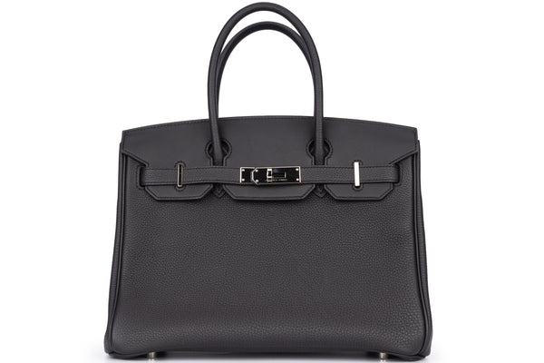 Hermès Birkin 30 3 in 1 Black Togo Swift Palladium Hardware