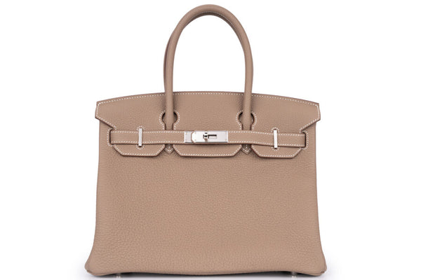 Hermès Birkin 30 Veau Togo Etoupe PHW