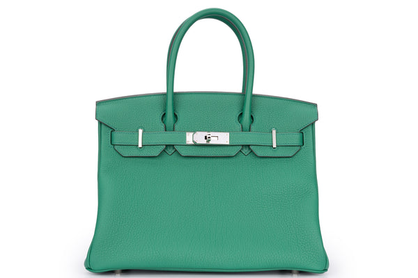 Hermès Birkin 30 Retourne Togo Vert Vertigo PHW