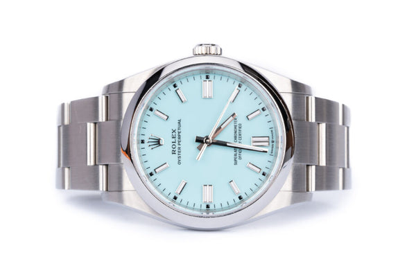 Rolex Oyster Perpetual Tiffany Blue 36mm