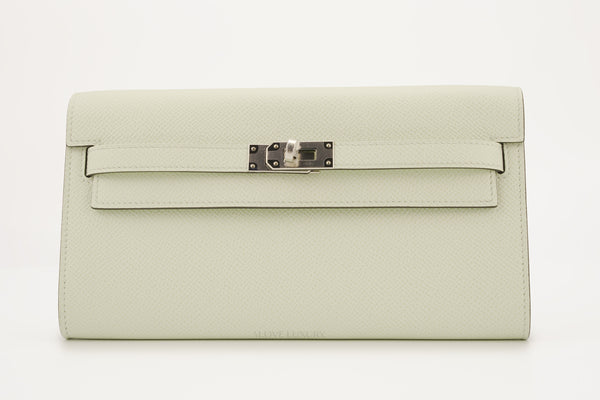 Hermès Kelly To Go Epsom Vert Fizz PHW