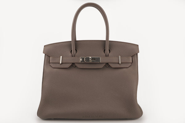 Hermès Birkin 30 Togo Gris Etain PHW