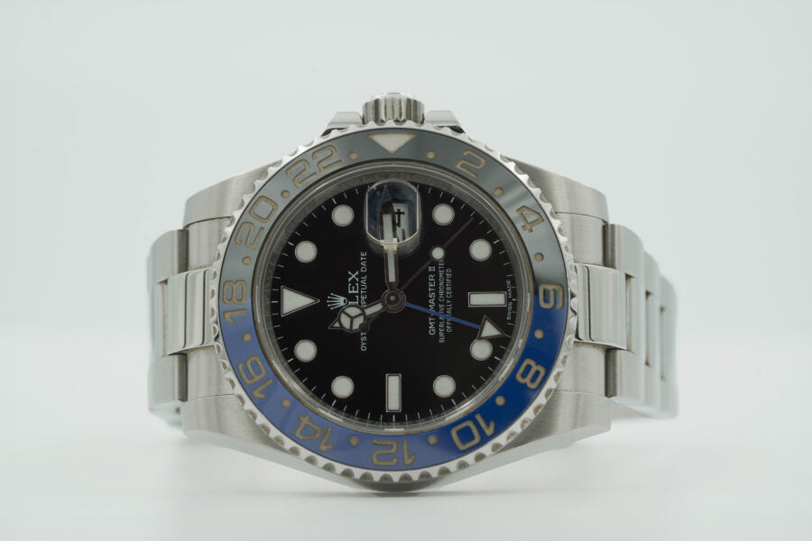 Rolex GMT-Master II Oyster Steel Batman 2014 116710BLNR – Love