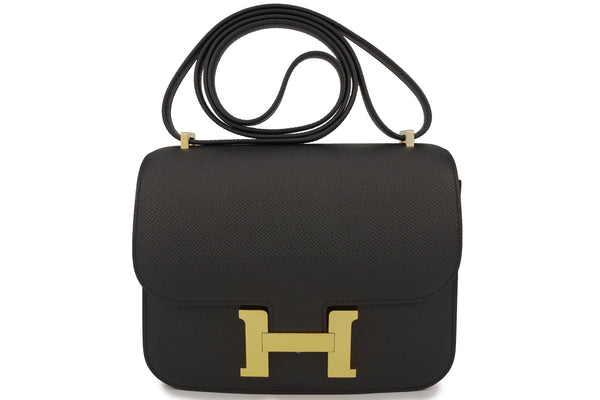 Hermès Constance 18 Mirror Epsom Black GHW