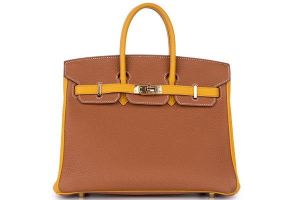 Hermès Birkin 25 Hss Togo Gold Jaune GHW