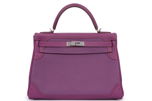 Hermès Kelly 32	Ghillies	Togo	Anemone	PHW