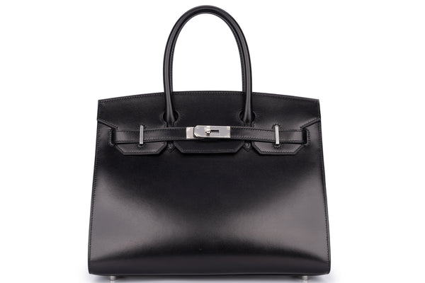 Hermès Birkin 30	Sellier	Veau Box	Noir	PHW