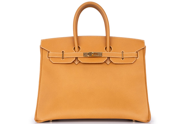 Hermès Birkin 35 Retourne Togo Gold GHW