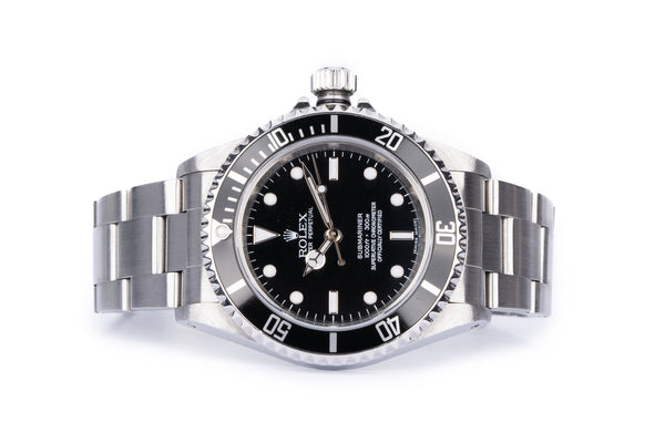 Rolex Submariner	Steel 40mm 	Ref : 14060