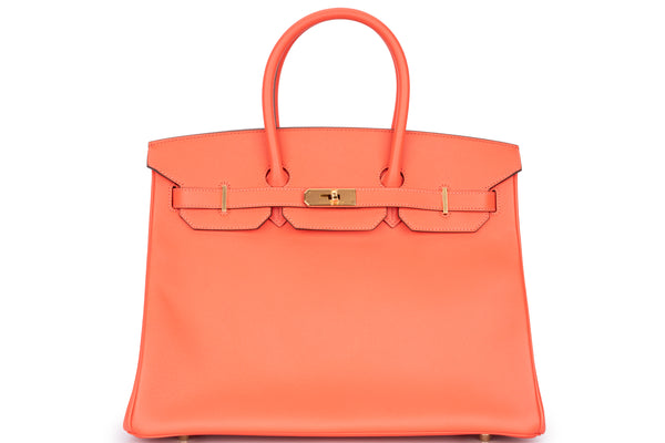 Hermès Birkin 35 Epsom Rose Jaipur GHW