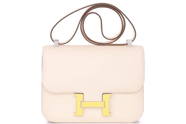 Hermès Constance 24		Epsom	Nata/jaune	PHW