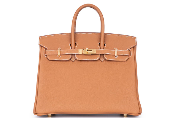 Hermès Birkin 25 Togo Gold GHW