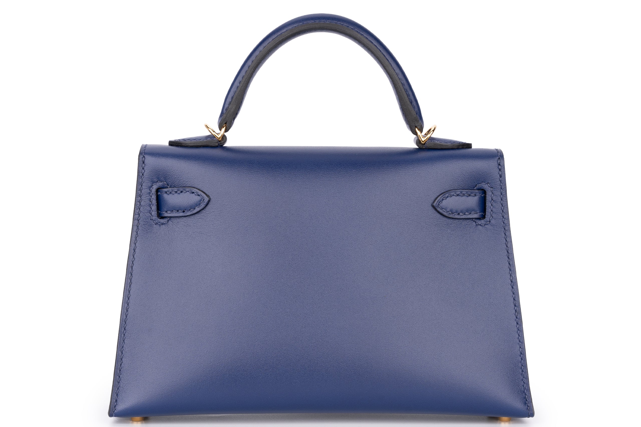 Hermès Mini Kelly Tadelakt Bleu Sapphire GHW – Love Luxury Dubai