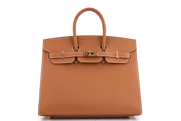 Hermès Birkin 25 Sellier Gold GHW