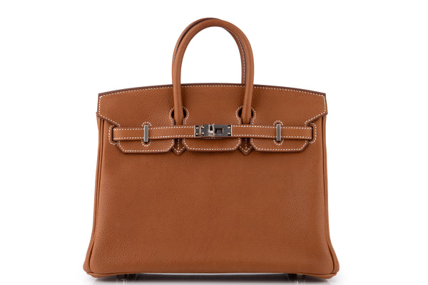 Hermès Birkin 25		Barenia	Gold	PHW