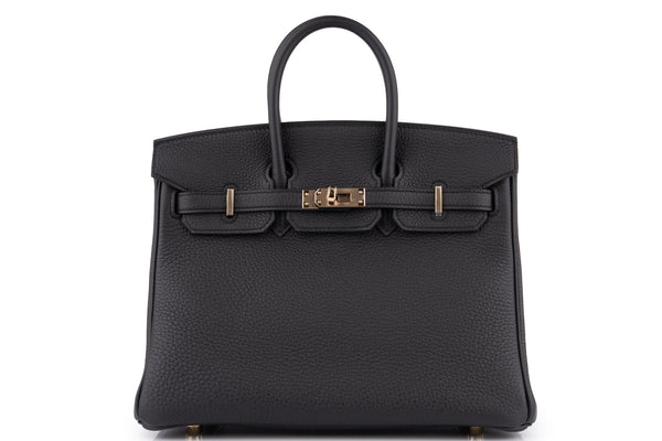 Hermès Birkin 25	Togo	Black	PBHW
