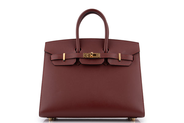 Hermès Birkin 25	Sellier	Epsom	Rouge H	GHW