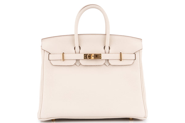 Hermès Birkin 25		Togo	Craie	GHW