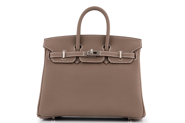 Hermès Birkin 25 Togo Etoupe PBHW