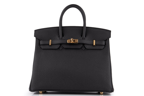 Hermès Birkin 25	Togo	Noir	GHW