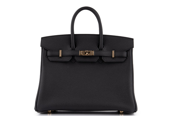 Hermès Birkin 25	Togo	Noir	PBHW