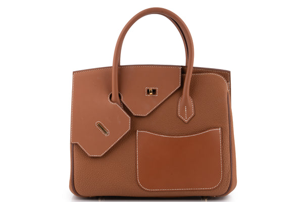 Hermès Birkin 30 Disordre Togo Gold GHW