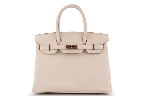 Hermès Birkin 30		Epsom 	Craie	GHW