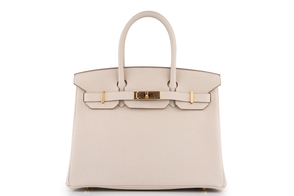 Hermès Birkin 30		Togo	Craie	GHW