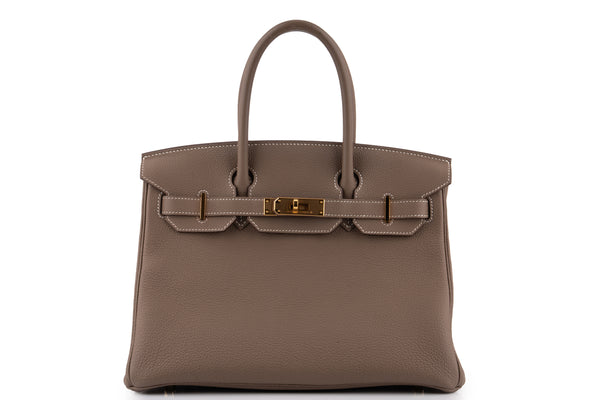 Hermès Birkin 30		Togo	Etoupe	GHW