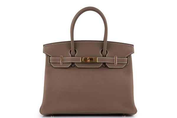 Hermès Birkin 30 Togo Etoupe GHW