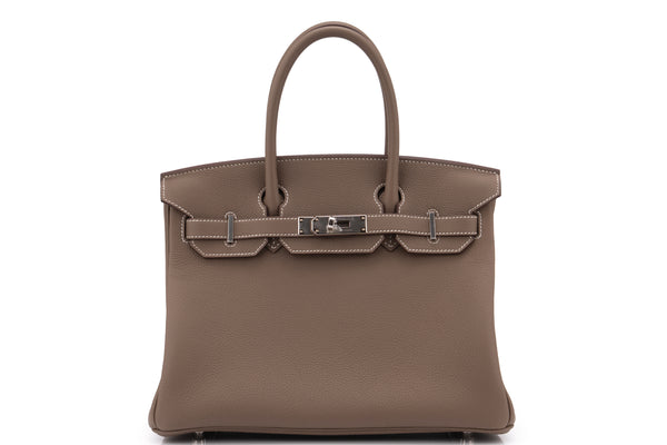 Hermès Birkin 30	Togo	Etoupe	PHW