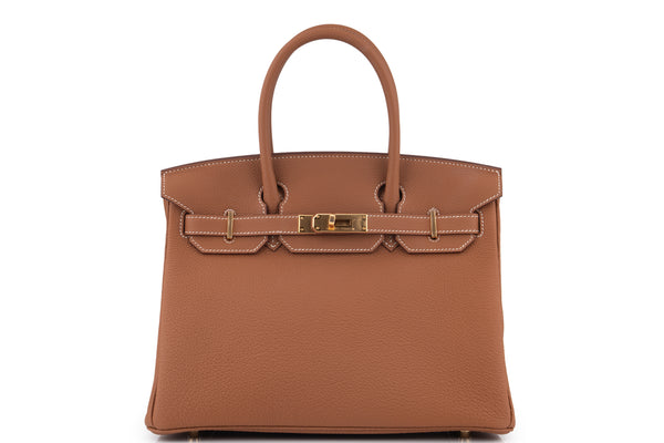 Hermès Birkin 30	Togo	Gold	GHW