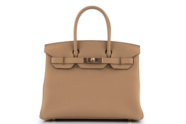 Hermès Birkin 30		Togo	Poussiere	PHW