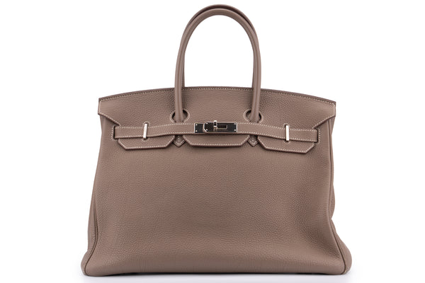 Hermès Birkin 35 Togo Etoupe PHW