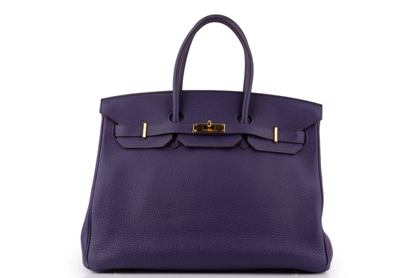 Hermès Birkin 35 		Togo	Iris	GHW