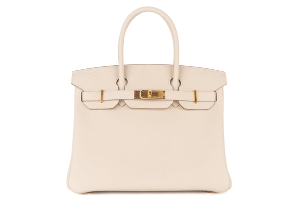 Hermès Birkin 30		Togo	Craie	GHW