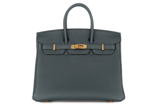 Hermès Birkin 25		Togo	Vert Cypres	GHW
