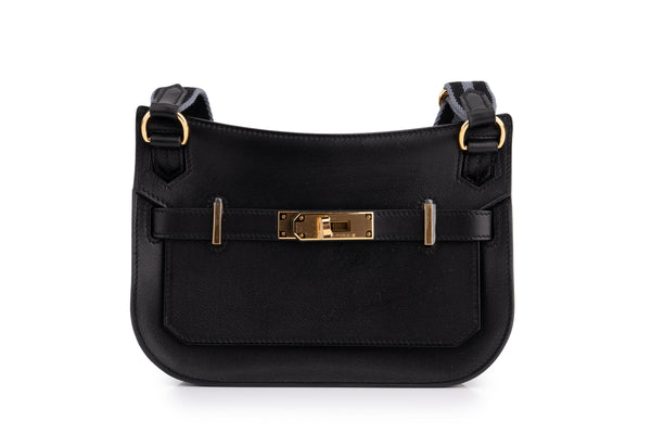 Hermès Jypsiere Mini		Evergrain	Noir	GHW