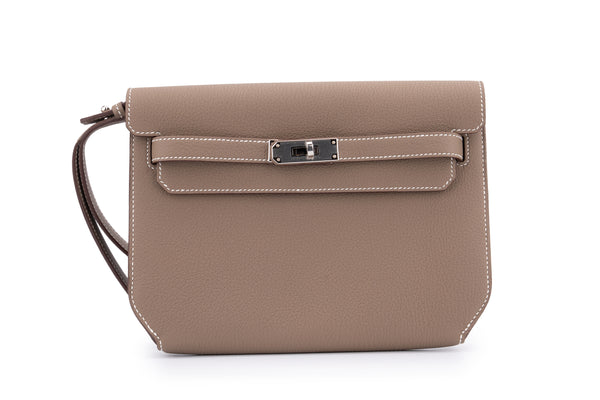 Hermès Kelly 25 Depeches		Togo	Etoupe	PHW