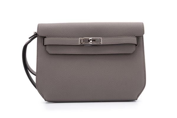 Hermès Kelly 25 Depeches		Togo	Gris Etain	PHW