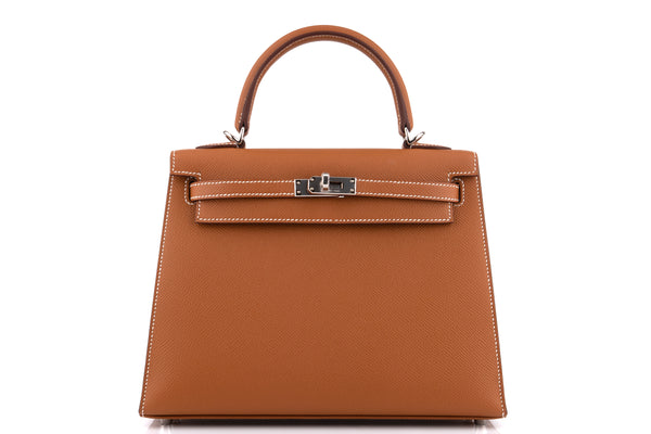 Hermès Kelly 25 Epsom Gold PHW